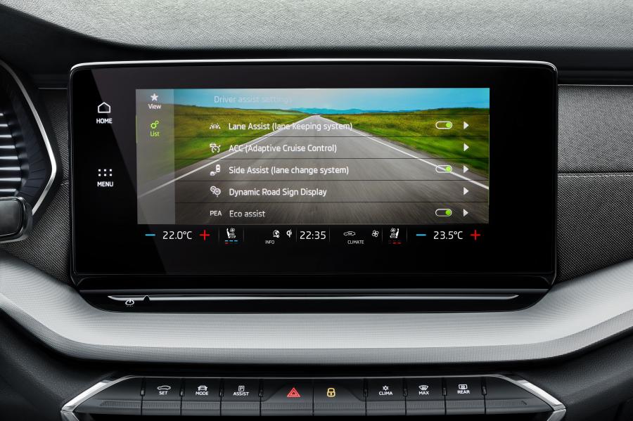 Детали интерьера Skoda Octavia 2020 года  (WW) (фото 29 из 94)